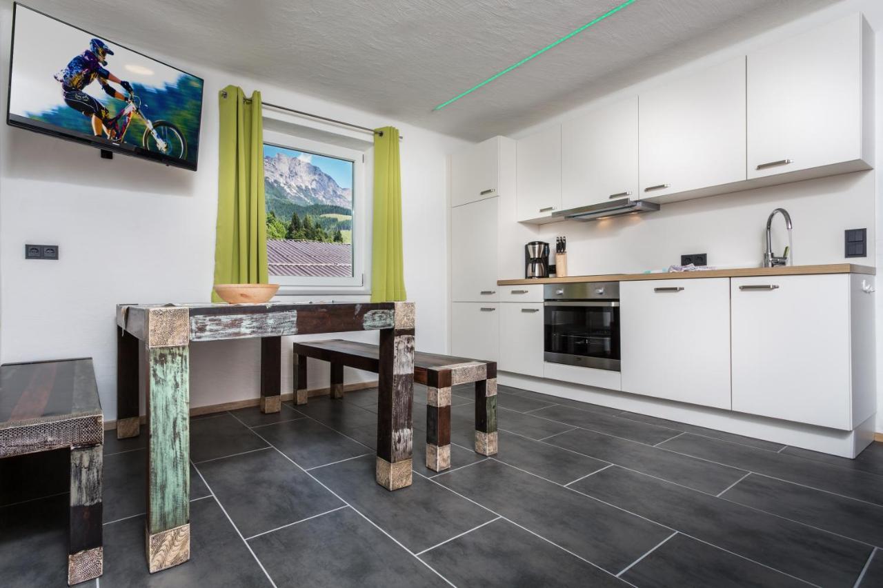 Appartement Leogang Buitenkant foto